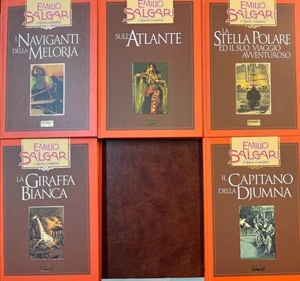 Collana: Emilio Salgari. L'opera completa, 5 volumi - Emilio Salgari - copertina