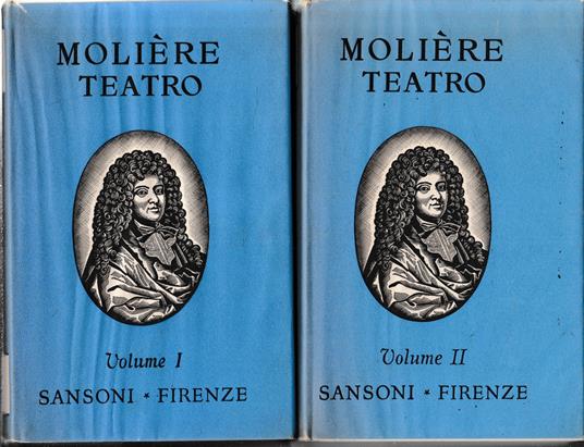 Teatro, due volumi - Molière - copertina