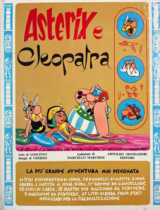 Asterix e Cleopatra - copertina