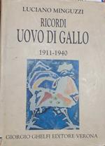 Ricordi uovo di gallo 1911-1940