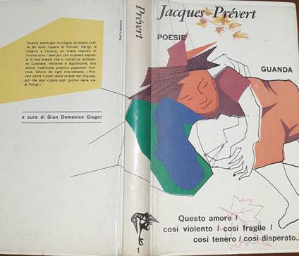 Poesie. Con testo a fronte - Jacques Prévert - copertina