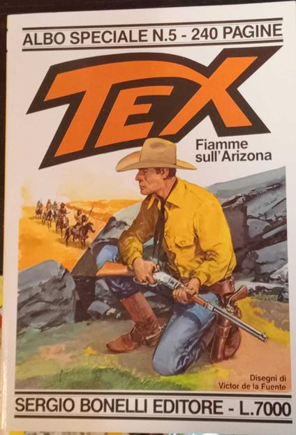 Tex. Albo speciale n. 5. Fiamme sul'Arizona - copertina