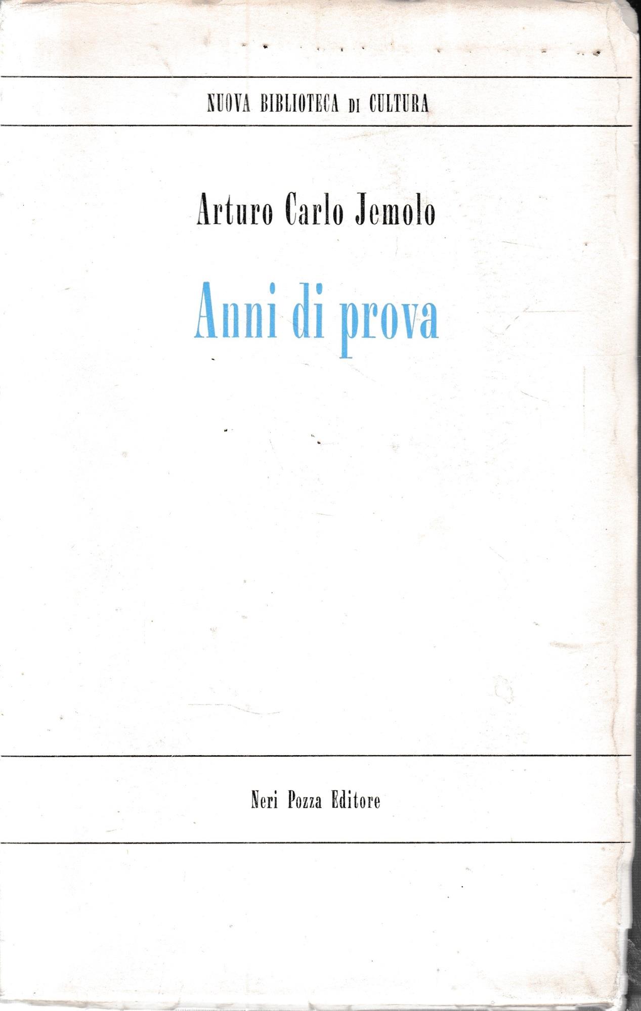 Anni di prova