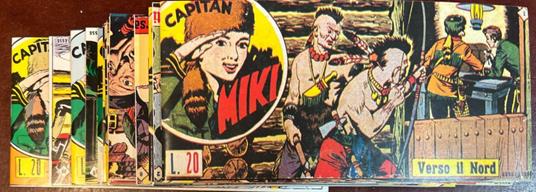 Capitan Miki. Collana Scudo. Serie III (albi da n° 1 a 21) - copertina