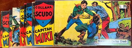 Capitan Miki. Collana Scudo. Serie XIII (da n° 1 a 21) - copertina