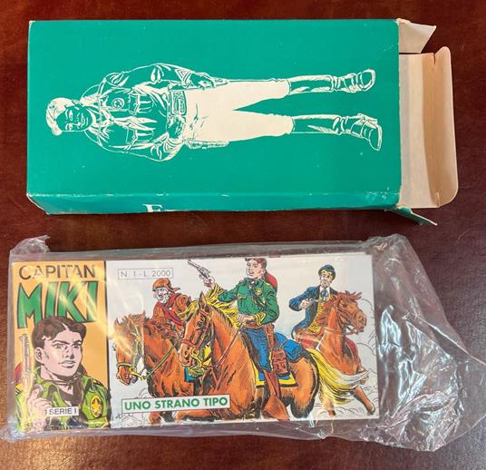 Collana Tuttomiki. Capitan Miki. Prima serie (albi da n° 1 a 9) - copertina