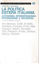 La politica estera italiana