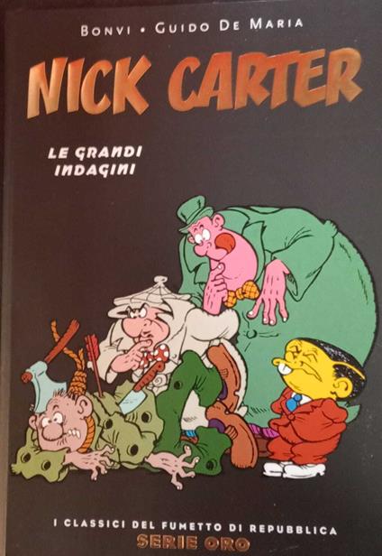 Nick Carter. Le grandi indagini - Bonvi - copertina