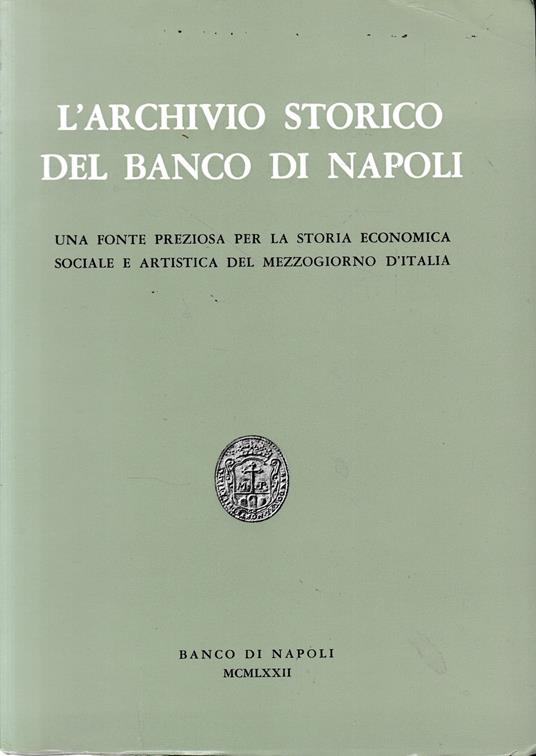 L' Archivio Storico del Banco di Napoli - copertina