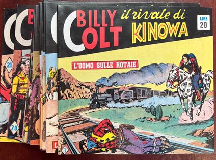 Billy Colt. Il rivale di Kinowa (da n° 1 a 21) - copertina