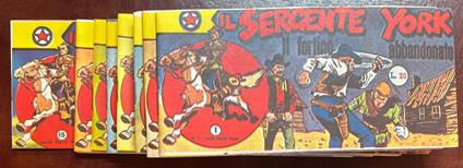 Collana Zenit. Il sergente York. Serie Nord West (da n° 1 a 15) - copertina