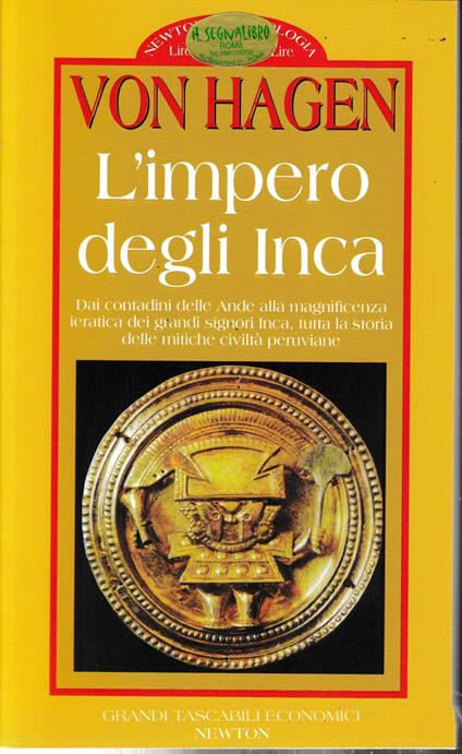 L' impero degli Inca - Victor von Hagen - copertina
