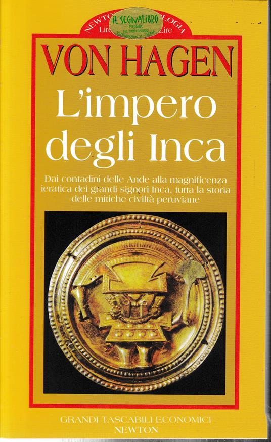 L' impero degli Inca - Victor von Hagen - copertina