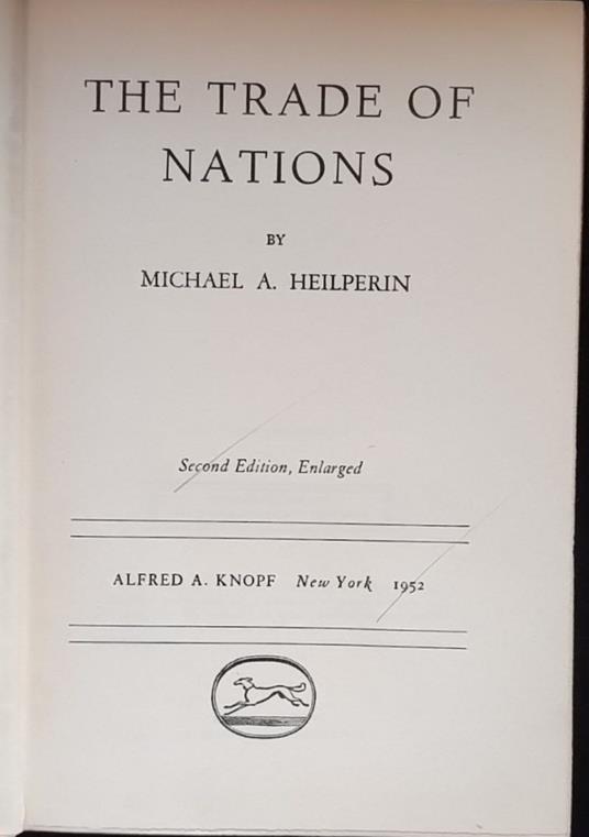 The trade of nations - copertina