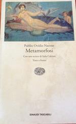 Le metamorfosi. Testo greco a fronte