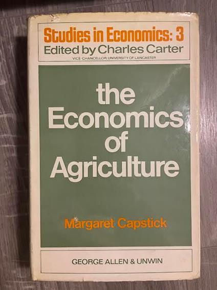 The Economics of Agriculture - copertina
