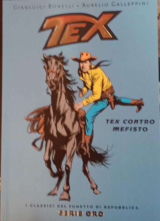 Tex contro mefisto - copertina