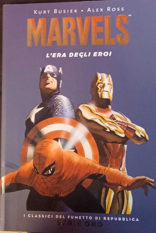 Marvels. L'era degli eroi - copertina