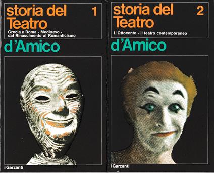 Storia del teatro drammatico, 2 voll - Silvio D'Amico - copertina
