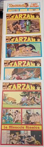 Tarzan. Lotto di n. 5 albi delle tavole domenicali dal n.732 al n. 839