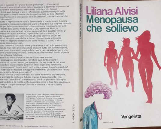 Menopausa che sollievo - Liliana Alvisi - copertina