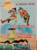 I giganti dell'avventura n. 4. Kozakovich & Connors