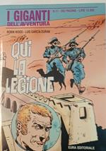 I giganti dell'avventura n. 11. Qui la legione