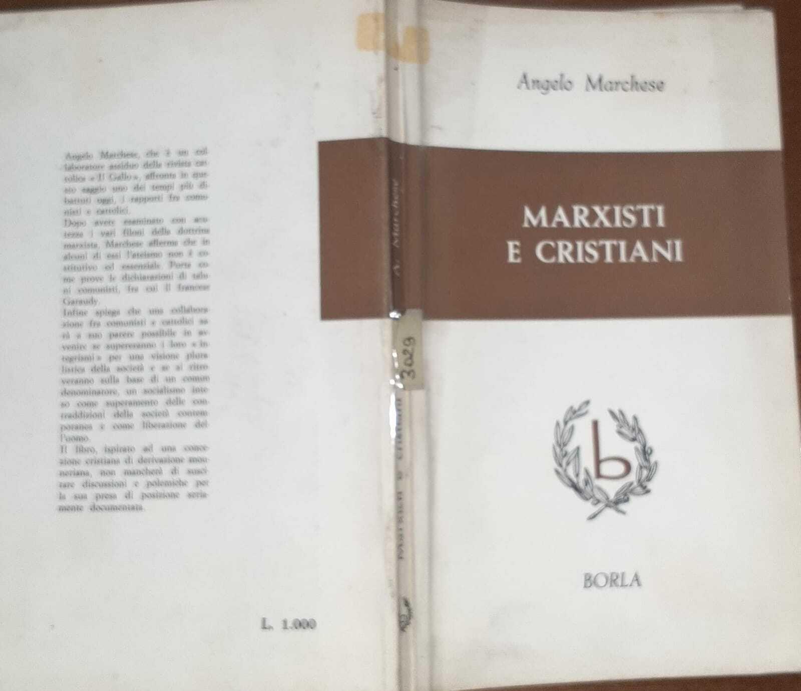 Marxisti e cristiani