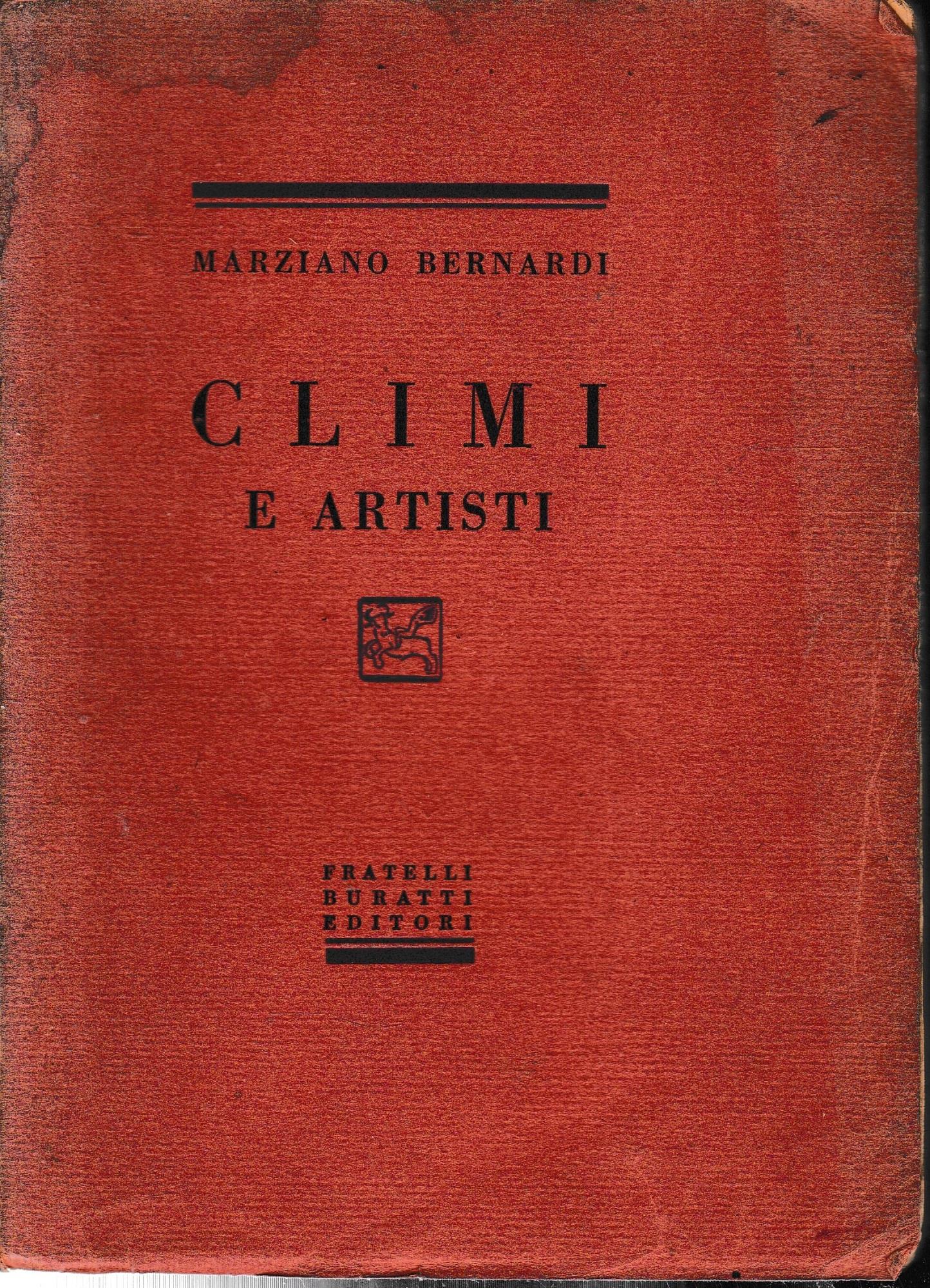 Climi e artisti. AUTOGRAFATO