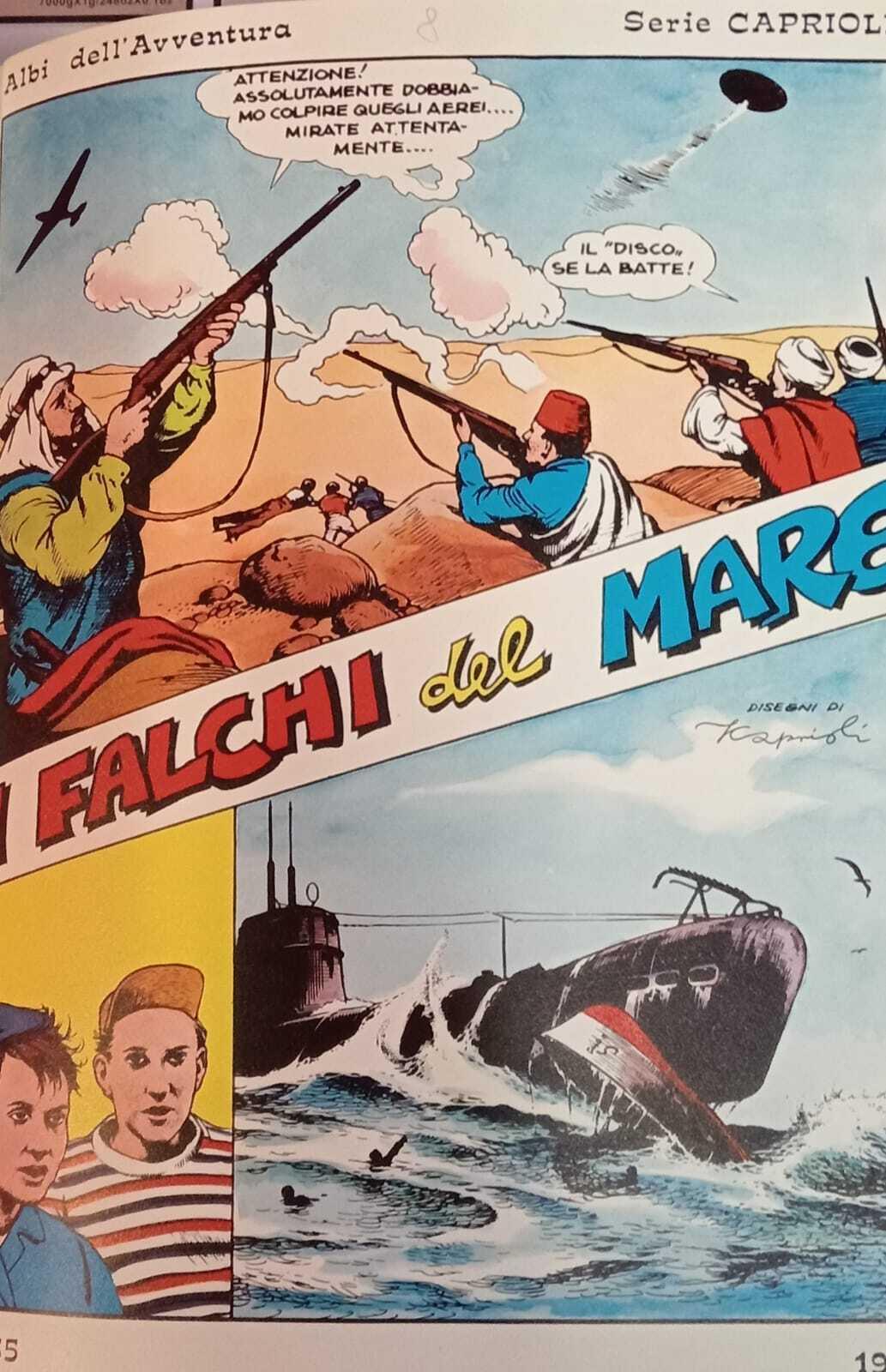 Albi dell'avventura, serie Caprioli. N. 7 albi
