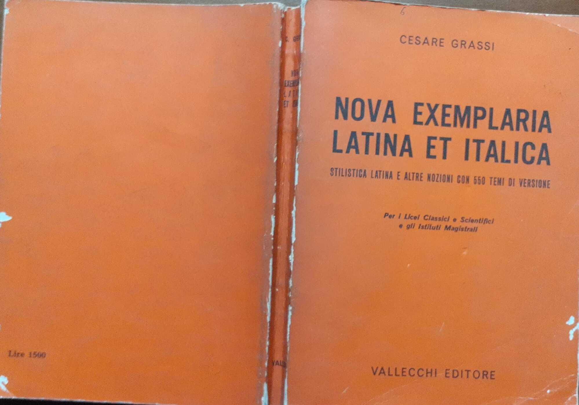 Nova exemplaria latina et italica