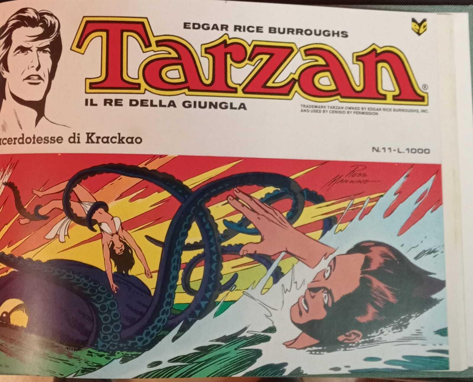 Tarzan special, il re della giungla. N. 11 albi, dal n. 1 al n. 11
