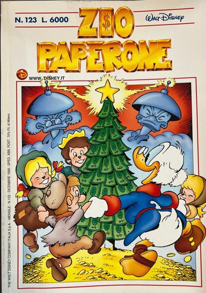 Zio Paperone n° 123 - copertina