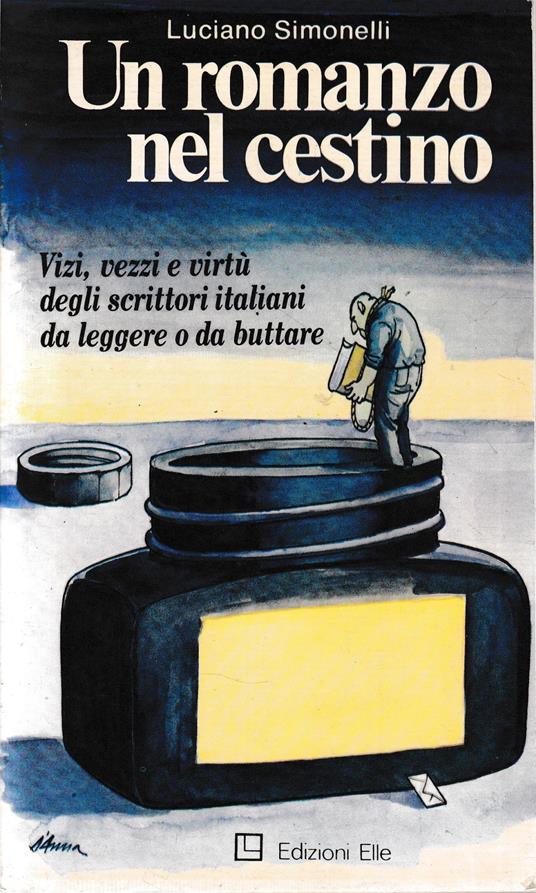 Un romanzo nel cestino - Luciano Simonelli - copertina