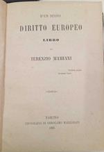 D'un nuovo diritto europeo