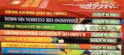 Collana storie d'altrove, nn. 17 bis, 18, 18 bis, 19, 19 bis, 20 bis e 21 bis - Alfredo Castelli - copertina