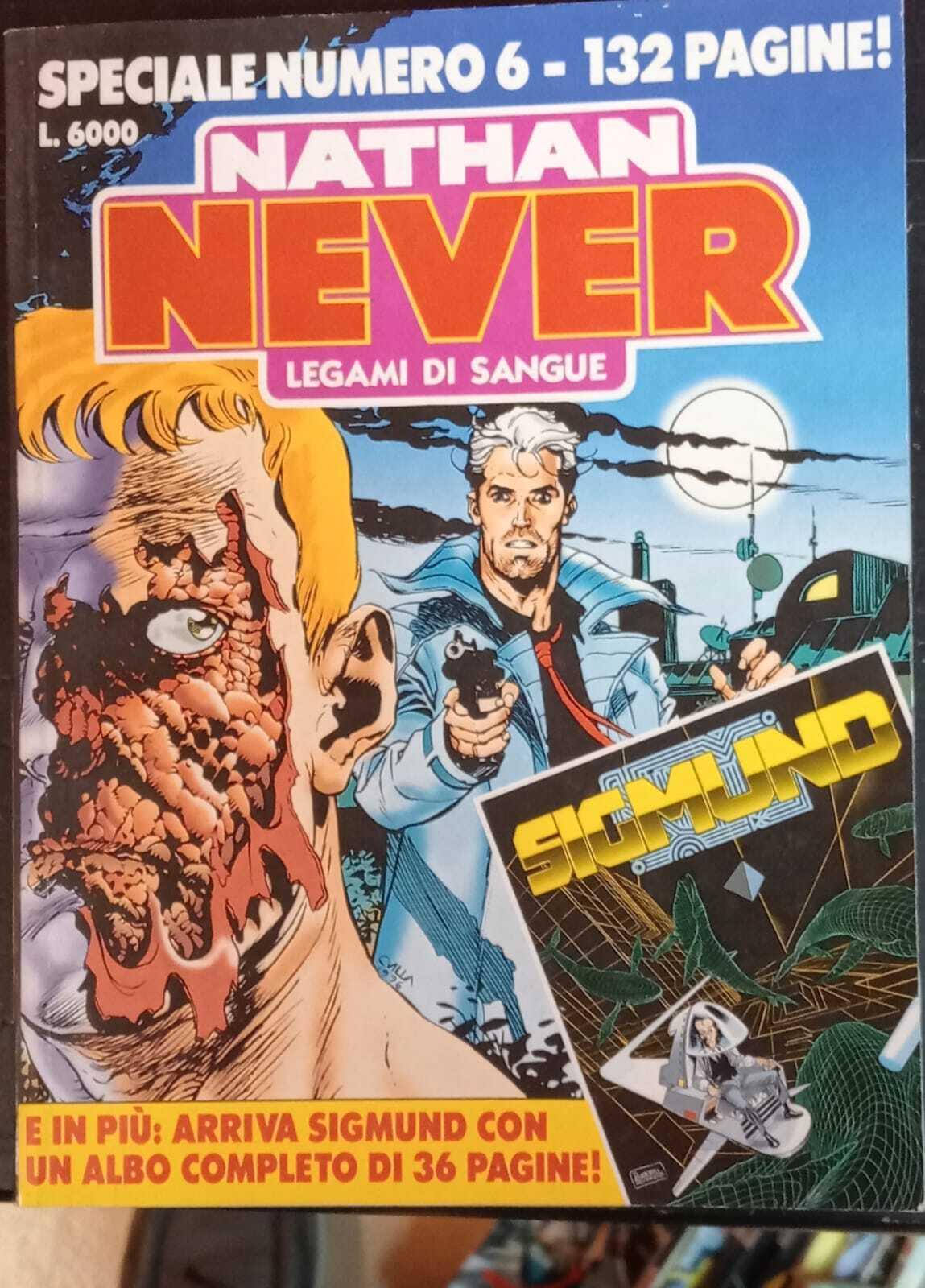 Nathan Never, numero speciale n. 6 . Legami di sangue