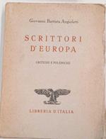 Scrittori d'Europa. Critiche e polemiche