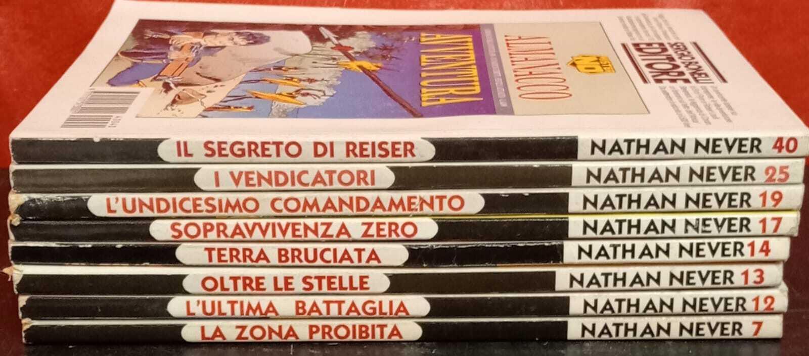 Nathan Never, nn. 7, 12, 13, 14, 17,19,25 e 40
