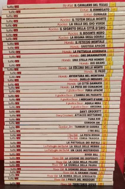 Tutto West. Ristampa completa dal n. 1 al n. 45 - copertina