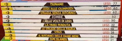 Legs Weaver. Lotto nn. 21,26,28,29,32,50,53,62,63 e 77 - copertina