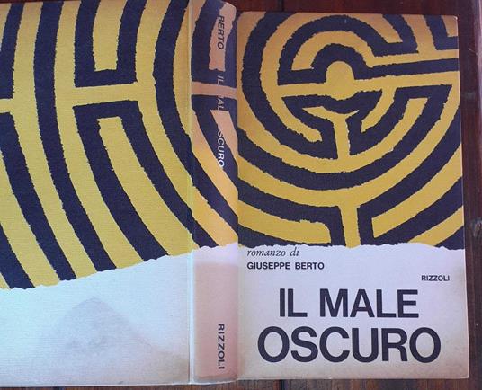 Il male oscuro - Giuseppe Berto - copertina