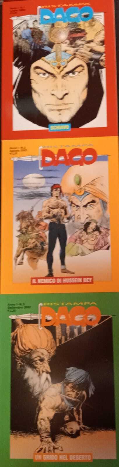 Dago ristampa, albi dal n. 1 al n. 3 - Wood - copertina