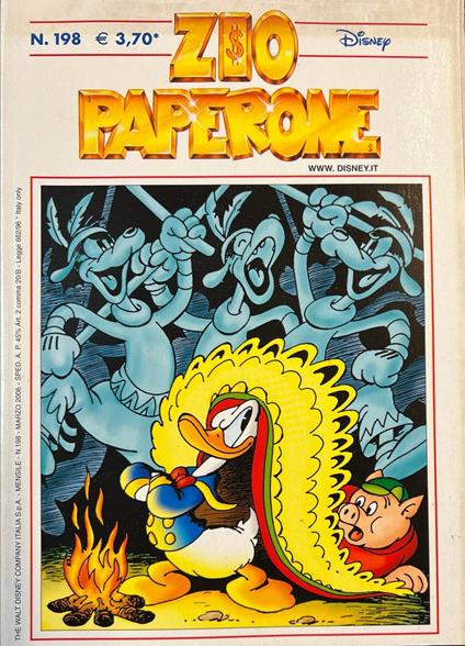 Zio Paperone n° 198 - copertina