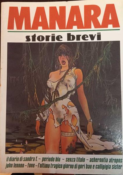 Storie brevi - Milo Manara - copertina