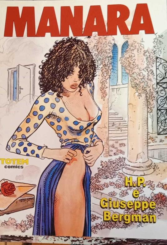 H.P. e Giuseppe Bergman - Milo Manara - copertina