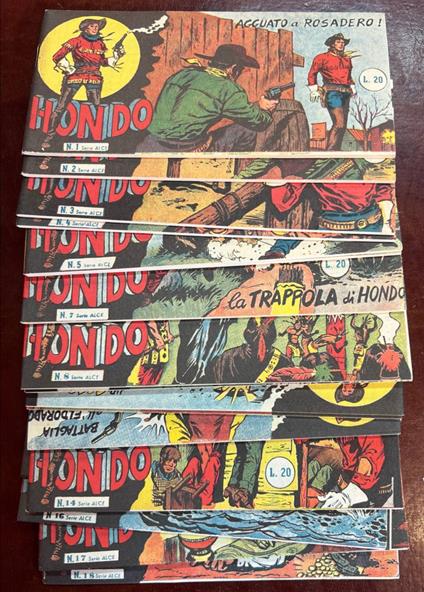 Hondo. Serie Alce (da n° 1 a 18) - copertina