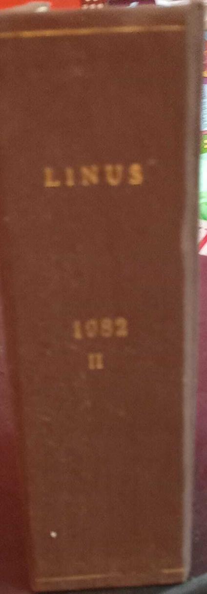 Linus, dal n. 7 al n. 12, più supplemento - copertina