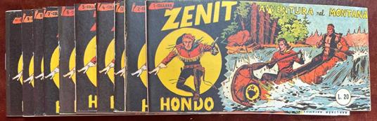 Hondo. Collana Zenit. Serie Puma (da n° 1 a 10) - copertina