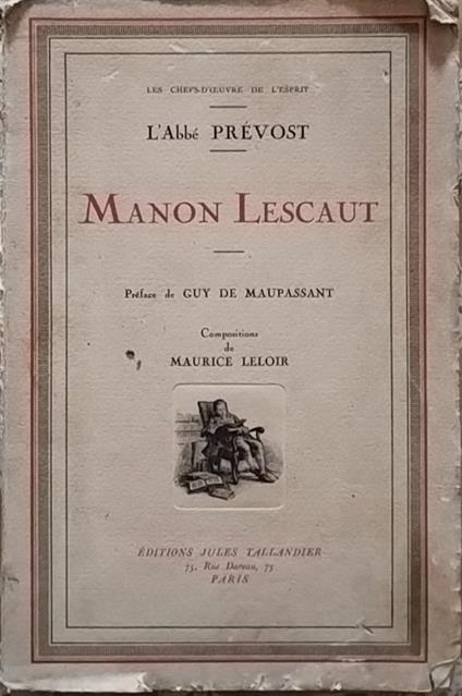 Manon Lescaut - copertina